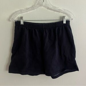 Navy blue Women's sweat Shorts